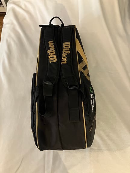 Wilson Pro Staff Tenniskväska svart och guld