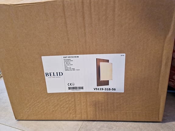 Belid Exit Vägglampa