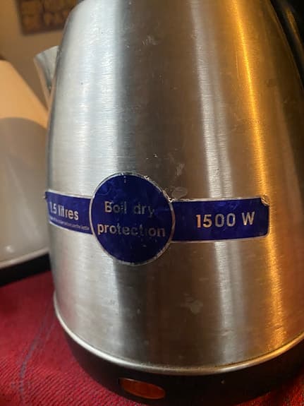 Rustfritt Stål Vattenkokare 1.7L 2200W