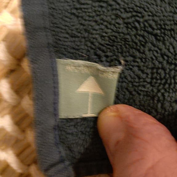 Armani Casa Badrumsmatta - Blå Navy