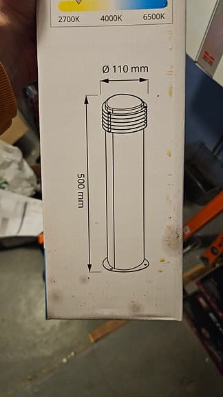 POLLARE VEJE IP44 3000K 12VDC MALMBERGS UTEBELYSNING