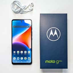 Motorola Moto G60s 128 GB Ink Blue – Originalkartong + oanvända hörlurar