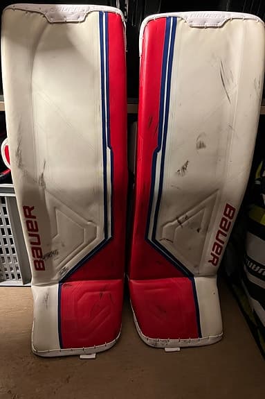 Bauer Mach / Ultrasonic XL (36+) målvaktsbenskydd