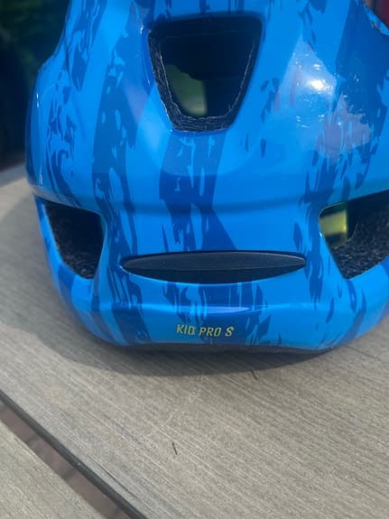 Lio Kid Pro S Cykelhjälm blå