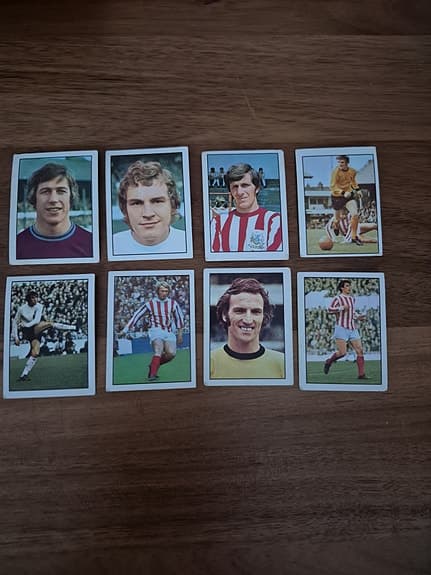 B(21) 15 st Fotbollsbilder 1972
* Bra skick