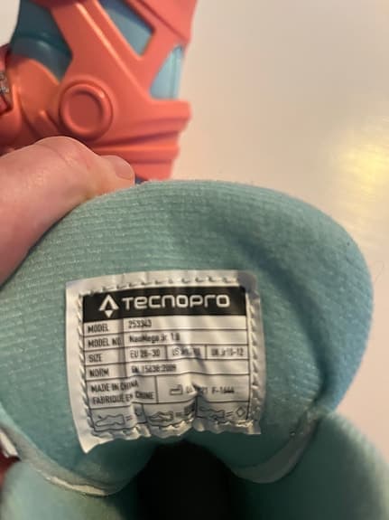 Tecnopro ZT130 barnskridskor storlek 30