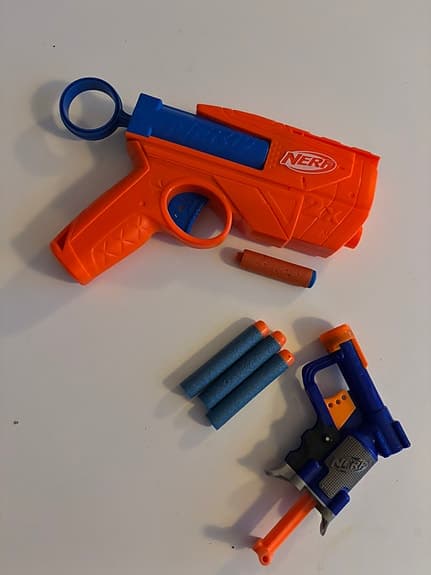 2 Nerf + skott