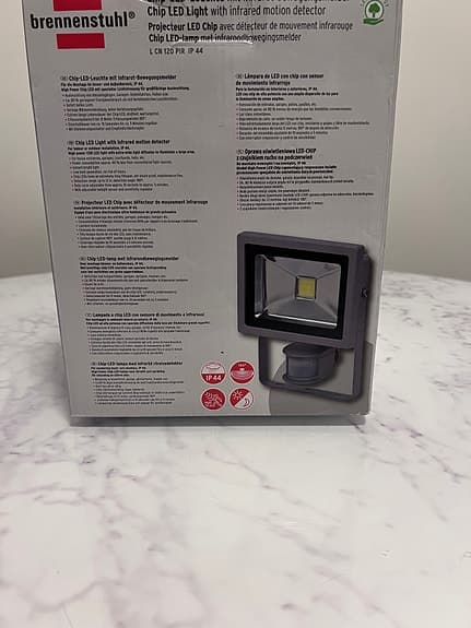 Brennenstuhl LED-strålkastare med infraröd rörelsedetektor