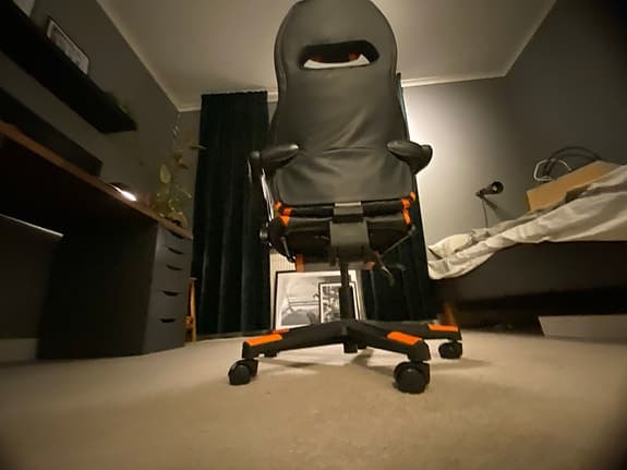 FTW Gamingstol svart och orange