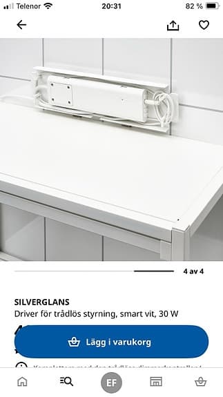 Faxälven spegel med belysning