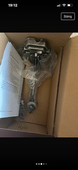 Konstsmide Utomhusvägglampa svart metall 26 cm