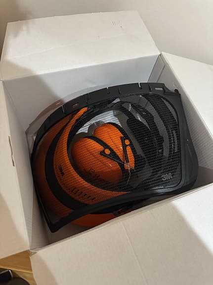 3M G500 Skyddshjälm med visir och hörselskydd