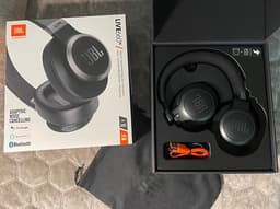 JBL Live 660NC Trådlösa hörlurar svart