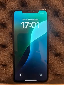 iPhone XS Max 256GB 87% Batteri i topp skick Laddare med följer