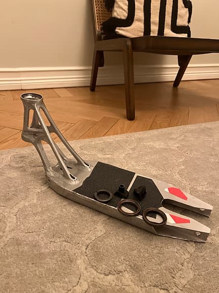 Premium Deck till sparkcykel i aluminium