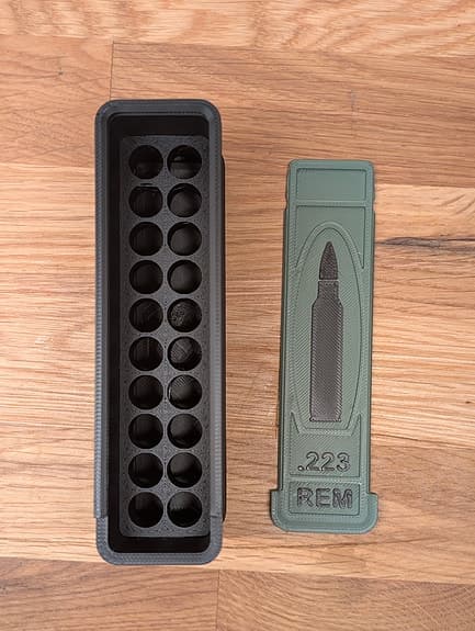 .223 REM - ammunitionslåda x20