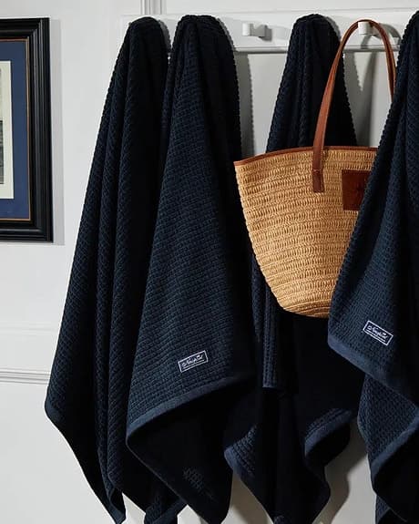 Newport Handduksset 4 delar mörkblå bomull