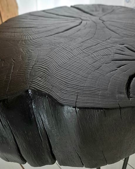 Soffbord bränd ek. Yakisugi