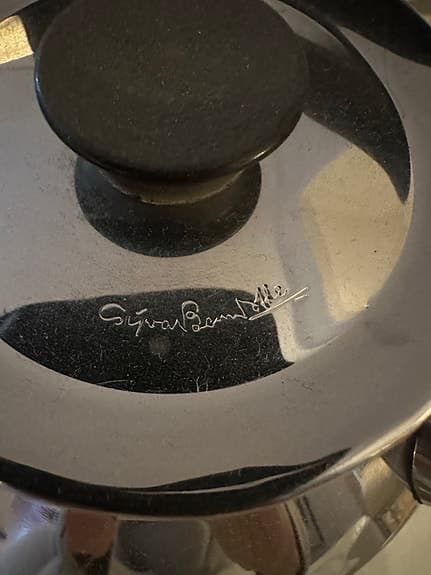 Stelton Sigvard Bernadotte vattenkokare rostfritt stål