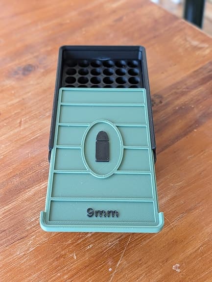 9mm fältskytte - ammunitionslåda x66 skott