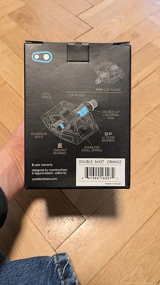 Crank brothers double shot, helt ny