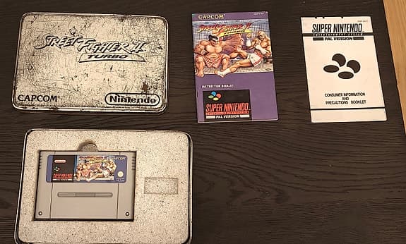 Street Fighter II: Turbo (SNES) Limited Tin Can Release