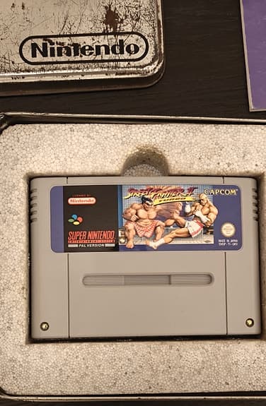 Street Fighter II: Turbo (SNES) Limited Tin Can Release