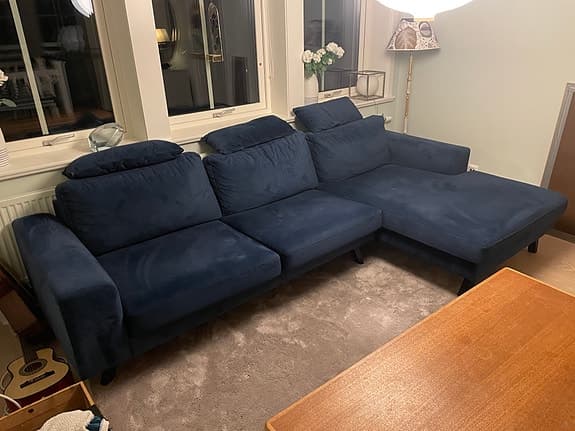 Soffa med divan