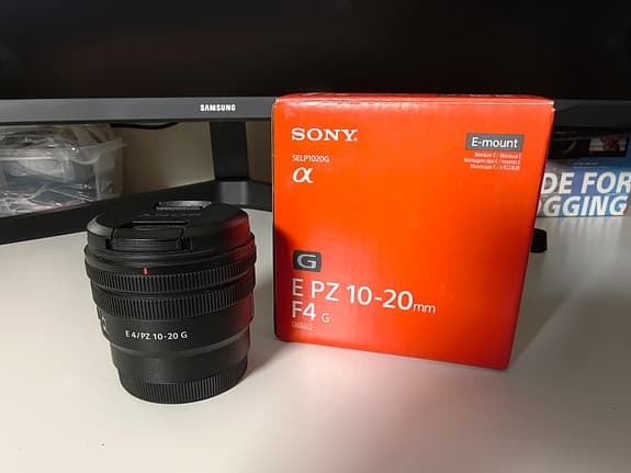 Sony E PZ 10–20mm f/4 G – APS-C – Sony E-fattning – i nyskick