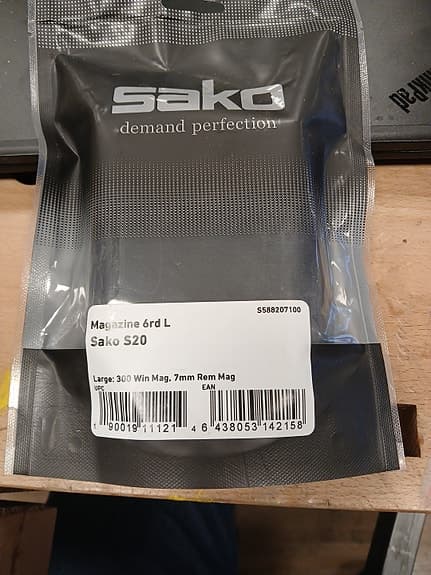 Nytt magasin till Sako/s20 6patroner