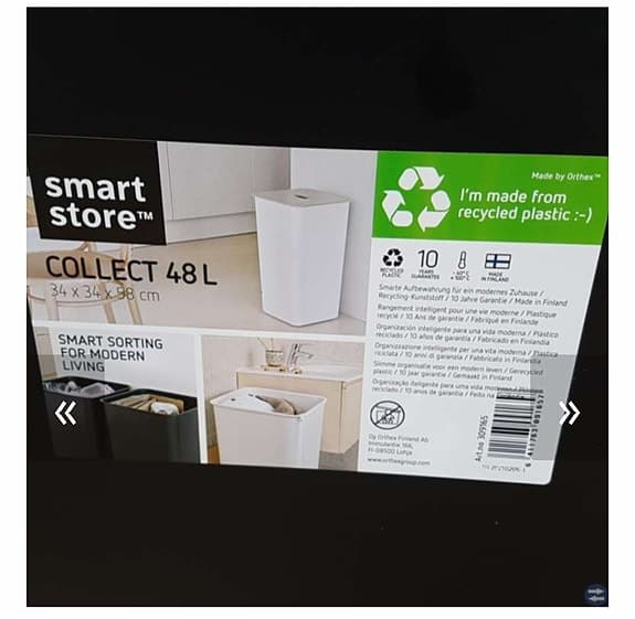 5 st Smart Store Collect Käll/förvaringslådor