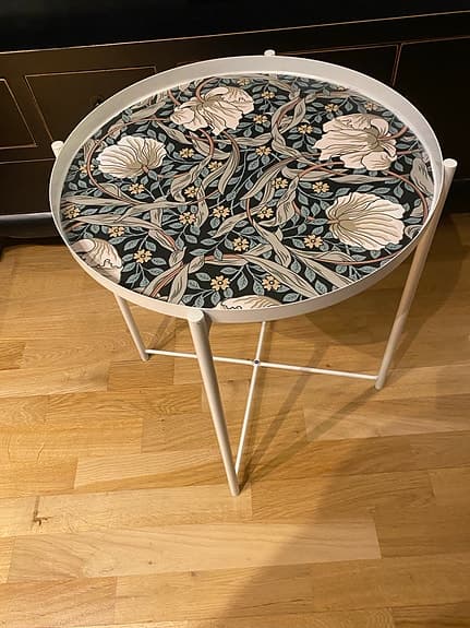 Brickbord ikoniskt mönster från William Morris.