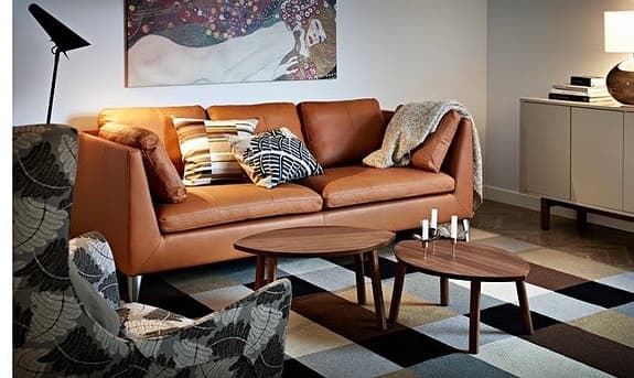 Stockholm satsbord valnöt 2st