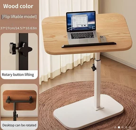 Höj- och sänkbart bord- Ny i kartong-Laptop/Sängbord etc
