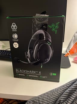 Razer BlackShark V2 X Gamingheadset svart