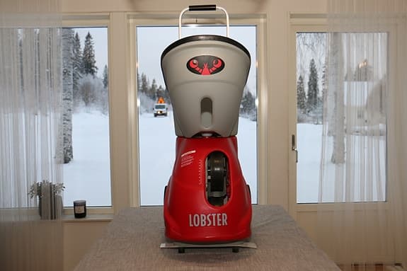 Tennisbollmaskin Lobster Grand V Bollmaskin Tennisbollkastare Ballwurfmaschine