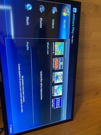 Samsung LE40C färgdisplay TV