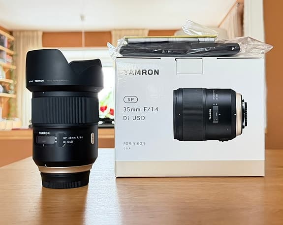 Tamron SP 35mm f1.4 Nikon F