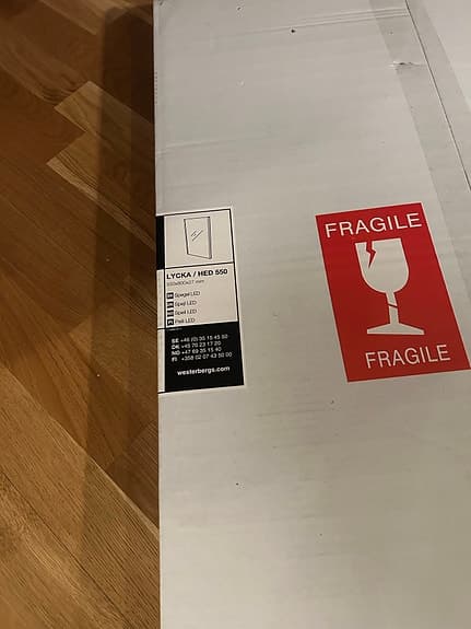 Westerbergs badrumsspegel