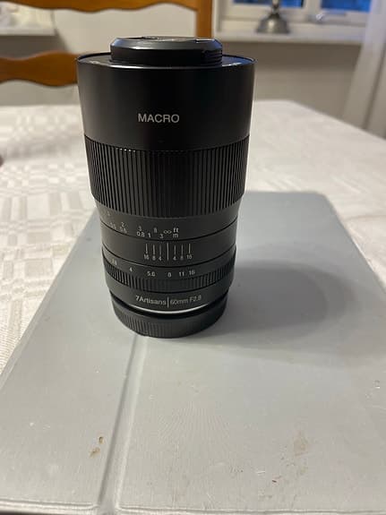 7 artisans 60mm F2,8 Makro objektiv
