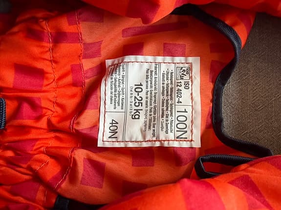 Helly Hansen flytväst barn 40N orange