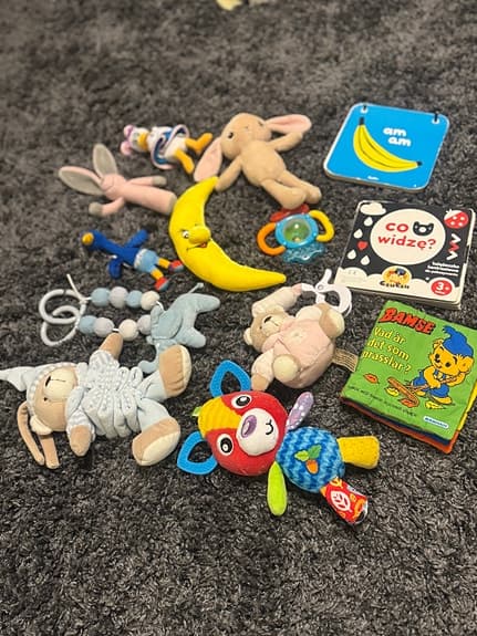 Bamse Barnleksaker Set med musik Mjukdjur och Böcker