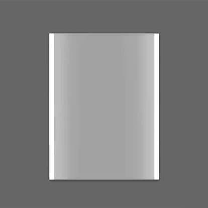 Badrumsspegel LED-belysning 50x70 cm