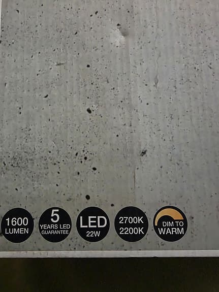 Ny Nordlux piso lampa grå