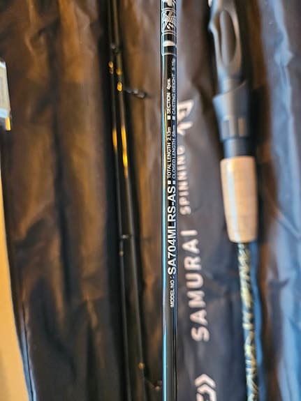Daiwa samurai spinning 
Modell: Samurai Spinning
Modellnummer: SA704MLRS