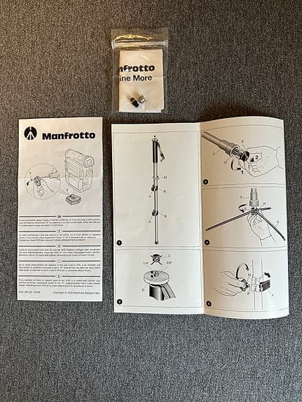 Kamerastativ Manfrotto monopod