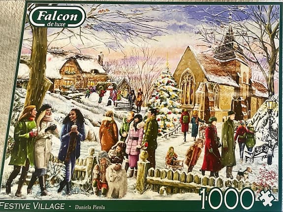 5 helt nya pussel olika motiv