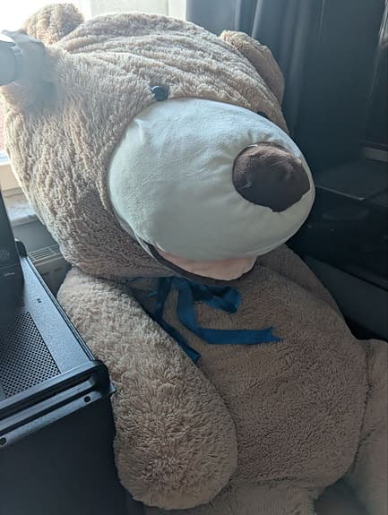 Stor gosig Teddybjörn Nalle