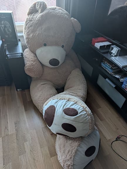 Stor gosig Teddybjörn Nalle