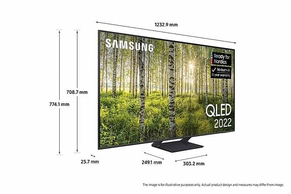 Samsung 55” QLED 4K TV – 120 Hz – Perfekt för film & gaming